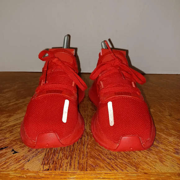 ADIDAS Prophere EVH 791004 Kids Sz 4 Red Lace Up Sneakers. (34 Box 5) - Picture 6 of 10